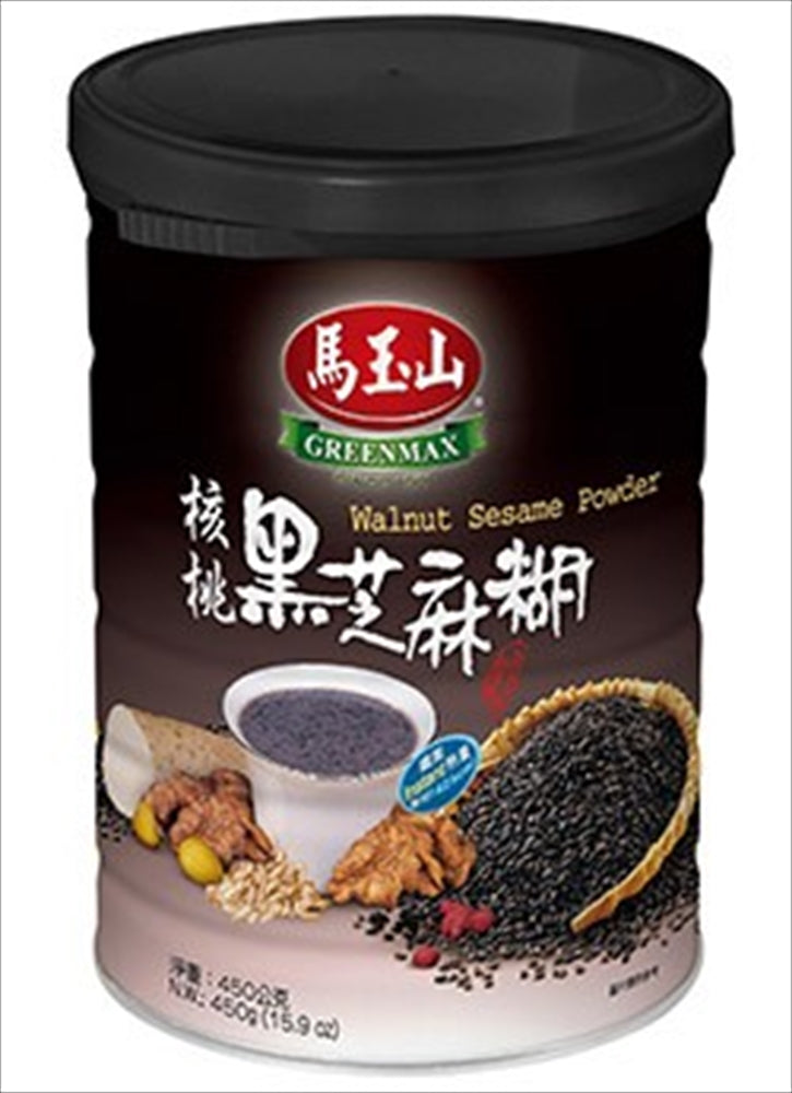 馬玉山》核桃黒芝麻糊／（微糖クルミ黒ゴマパウダー）(450g/缶) 《台湾