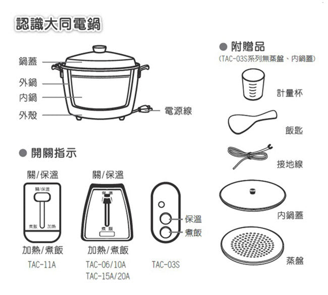 TATUNG大同》電鍋☆ステンレス万能電気炊飯器（15人用）《台湾 お