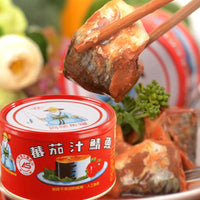 《Tongei》Banmaji mackerel fish (200g/can) (canned mackerel simmered in tomato sauce) x 3 《Taiwanese B-class gourmet souvenir》