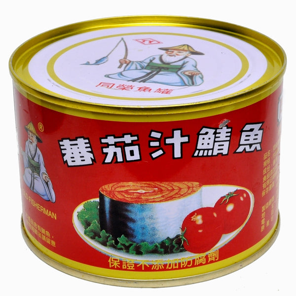 《Tongei》Banmaji mackerel fish (200g/can) (canned mackerel simmered in tomato sauce) x 3 《Taiwanese B-class gourmet souvenir》