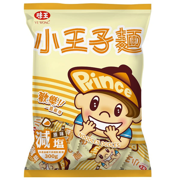 《Ajioh》 Xiaoji Noodles - Original Flavor Reduced Salt (15g x 20 pieces/pack) (Taiwanese Baby Star Ramen/Reduced Salt Type) 《Taiwanese Souvenir》