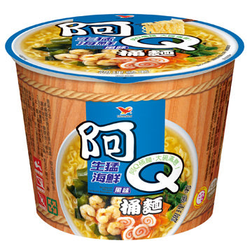 《Unification》 AQ Oke Noodles Fresh Seafood Flavored Noodles (Fresh Seafood Flavor - Cup Noodles) x 3 《Taiwan Souvenir》