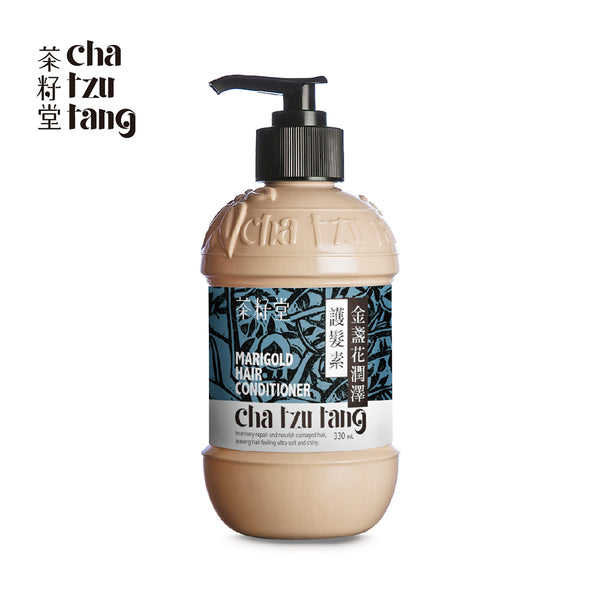 《Chatando》Golden Flower Runze Protective Hair Soup (330ml) (Marigold Hair Conditioner) 《Taiwan★Order★Souvenir》