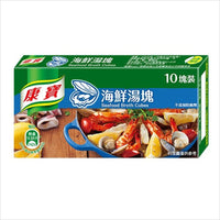 《康寶（台湾クノール）》海鮮湯塊100g(10塊/盒)（旨味調味料−海鮮スープ） 《台湾 お土産》
