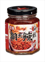 《老騾子》食べるラー油（激辛豆瓣味）豆瓣朝天辣椒(240g/罐) 《台湾 お土産》