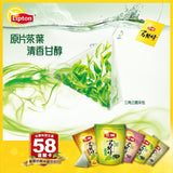 《立頓》 茗間情 活緑茶包（台湾リプトン－緑茶）(三角ティーバッグ-36入/包) 《台湾 お土産》