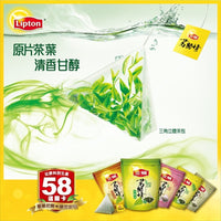 《Tateton》 Meima Jyo Brown Rice Green Tea (Taiwan Lipton - Brown Rice Tea) (Triangular Tea Bags - 36 pieces/pack) 《Taiwan Souvenir》