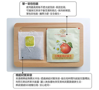 《Manning Flower Tea Magnet》 Organic Honey Apple Tea 20 pieces/box) (Organic Honey Apple Tea) 《Taiwan★Order★Souvenir》