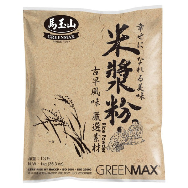 《Ma Yushan》Rice Milk Powder (1000g/bag) (Thick Rice Milk Powder)《Taiwan Order Souvenir》
