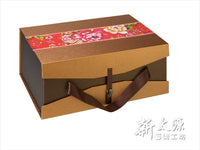 《新太源》（台湾花布柄）紅花一壺六杯禮盒 （紅花シックスカップフラワーポットギフト-桃色） 《台湾 お土産》