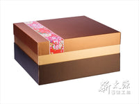 《新太源》（台湾花布柄）花開富貴十全十美禮盒 （ブルームリッチパーフェクトギフトセット-赤） 《台湾 お土産》