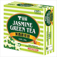 《T世家》 茉香緑茶包 (100入/盒)（ジャスミングリーンティー） 《台湾 お土産》