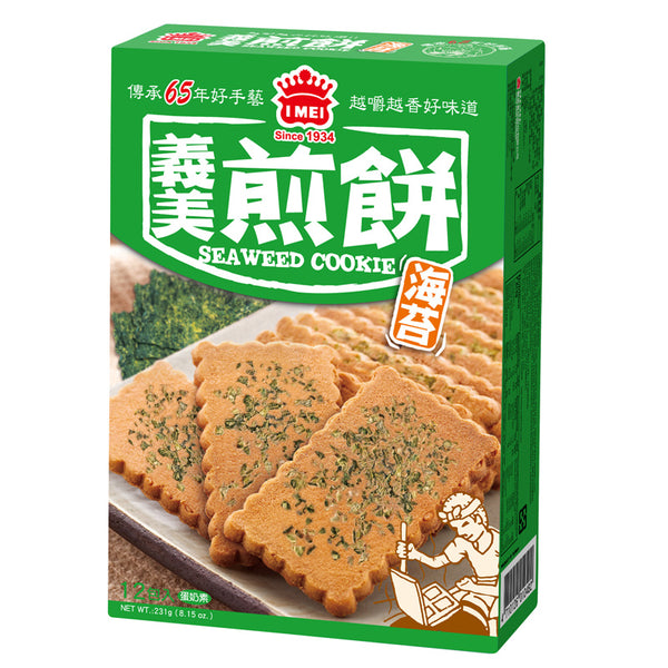 《義美》海苔煎餅量販包　230g （お得パック）《台湾お土産》